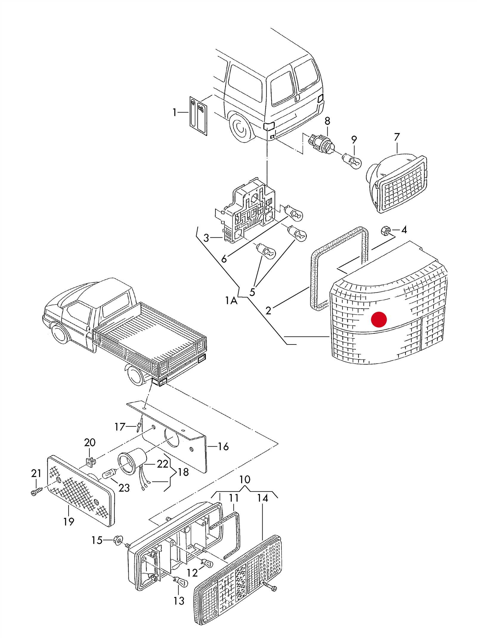 vw t4 parts diagrams
