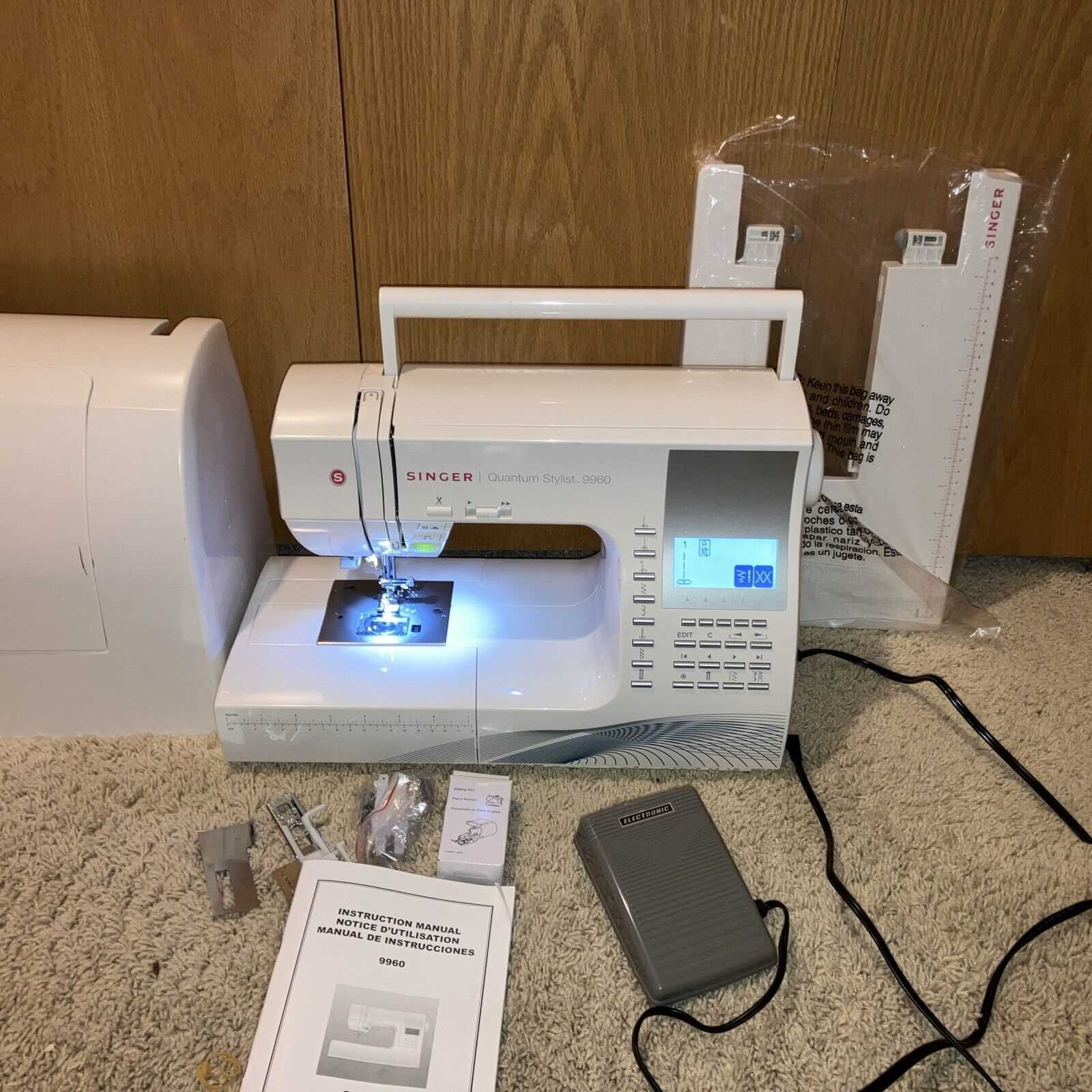 singer quantum stylist 9960 parts diagram