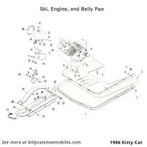 snowmobile parts diagram
