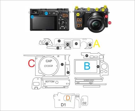 sony a7iii parts diagram