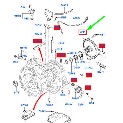 np542 transmission parts diagram