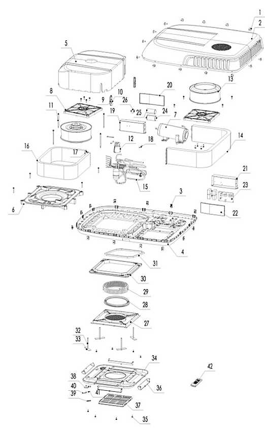 home air conditioner parts diagram