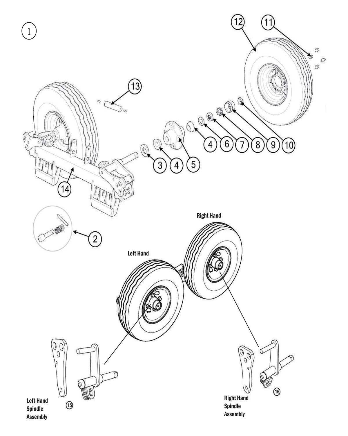 stehl tow dolly parts diagram