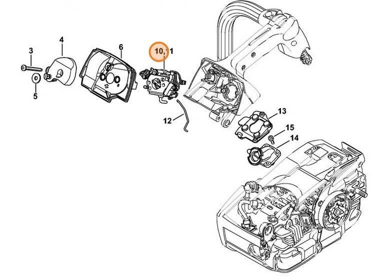 stihl 201 tc parts diagram