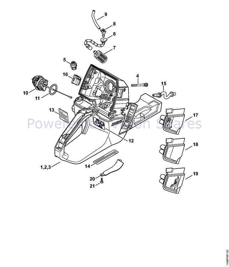 stihl 661 parts diagram