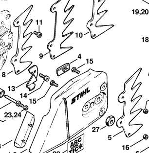 stihl 661 parts diagram