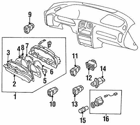 subaru legacy parts diagram