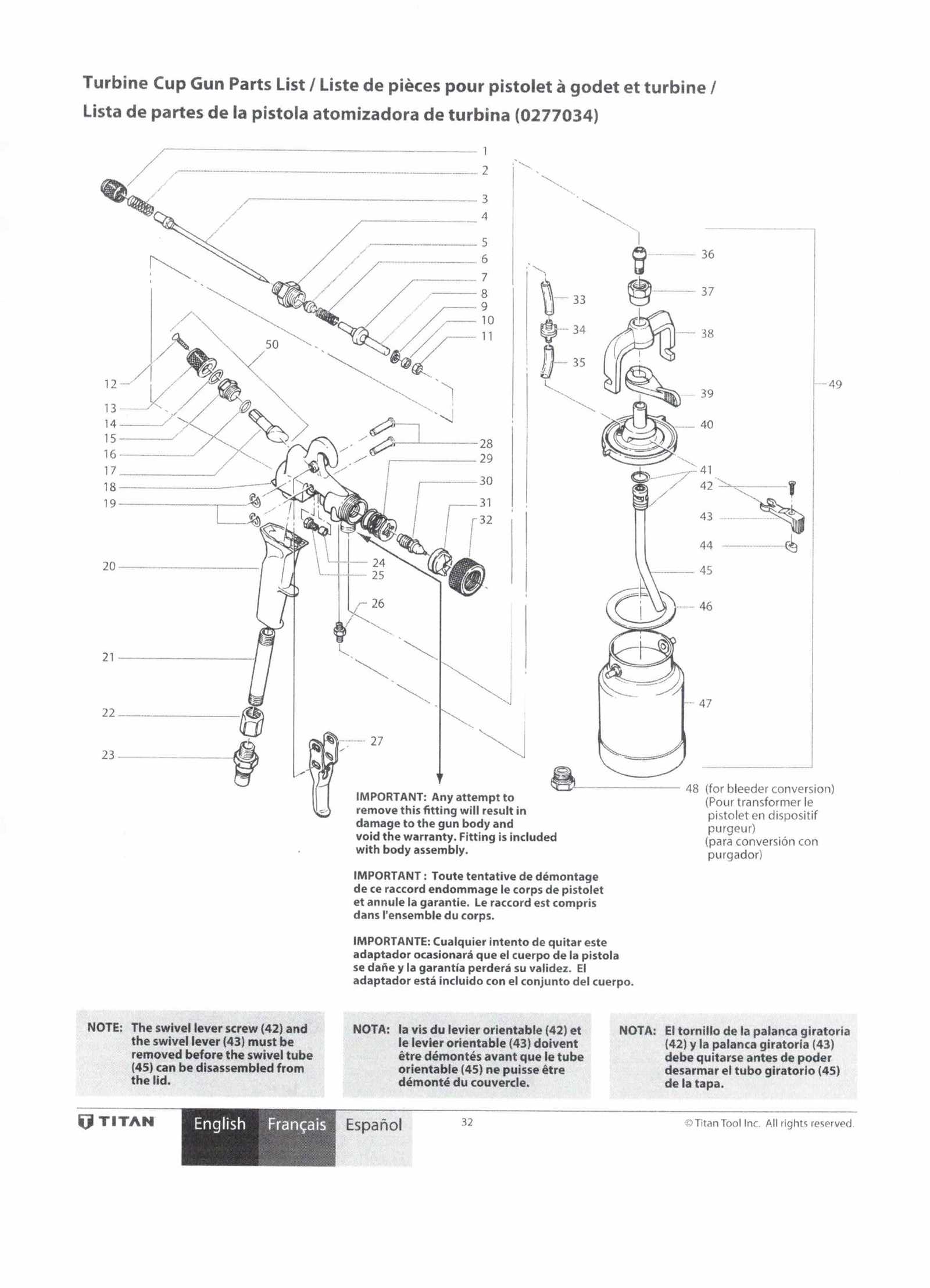 titan paint sprayer parts diagram