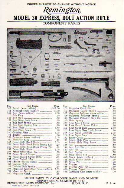 remington 760 gamemaster parts diagram