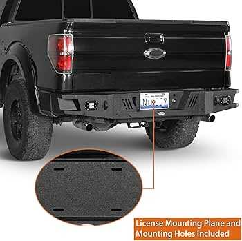 2011 ford f150 rear bumper parts diagram