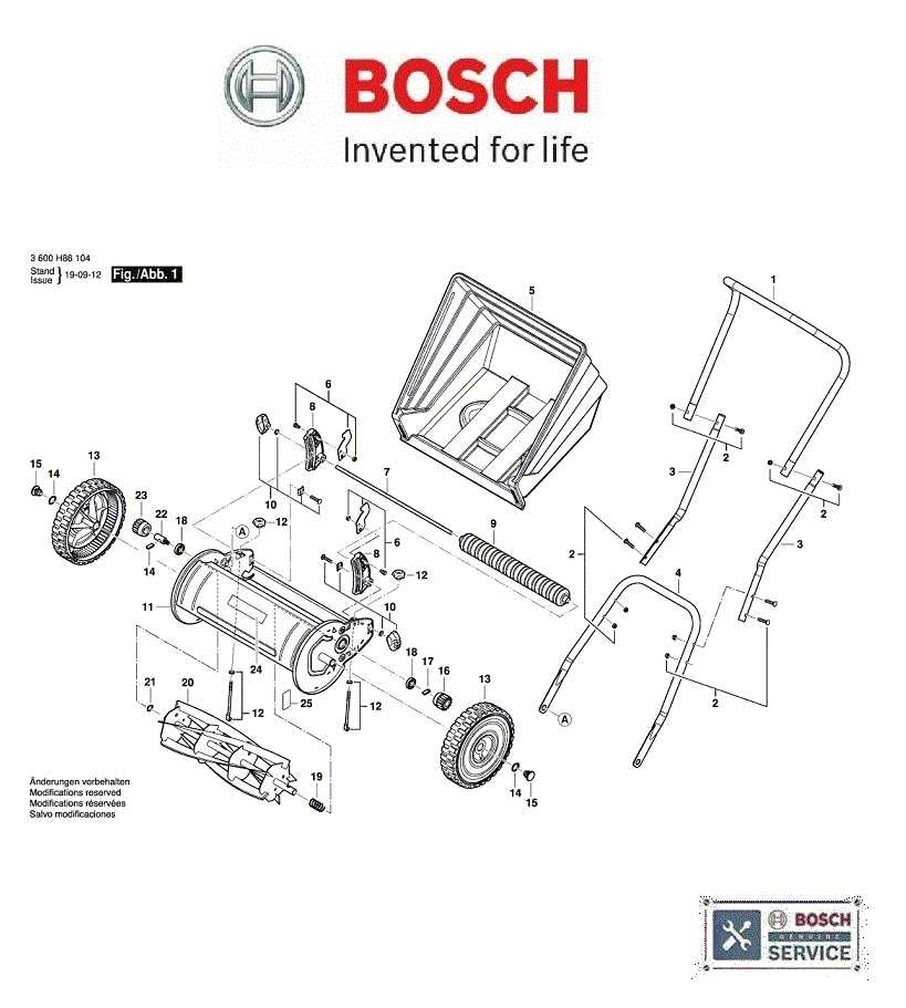 bosch parts diagram