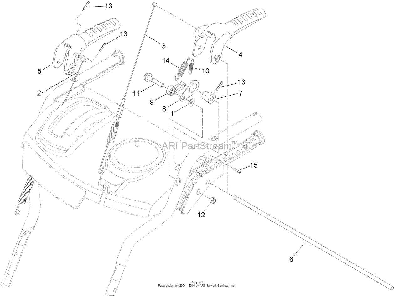 toro 826 snowblower parts diagram
