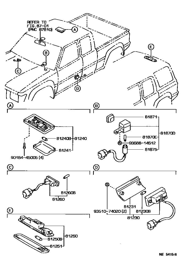 toyota parts diagram 4runner