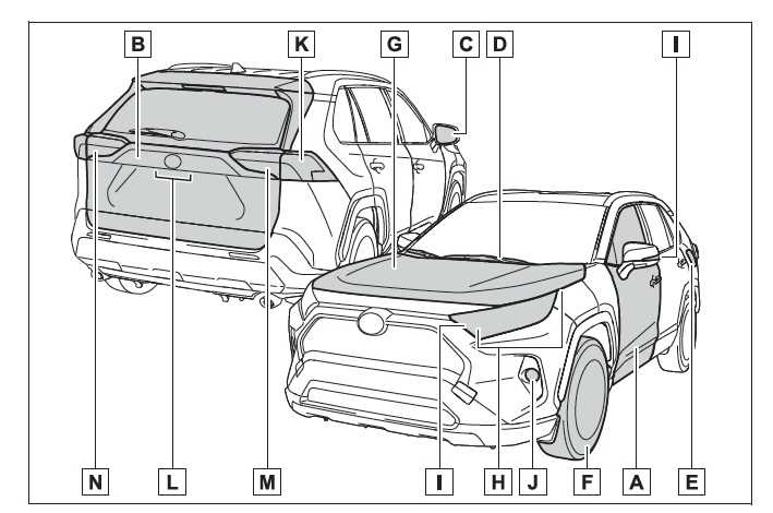 toyota rav4 parts diagram