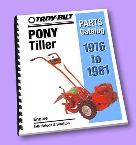 troy bilt horse parts diagram