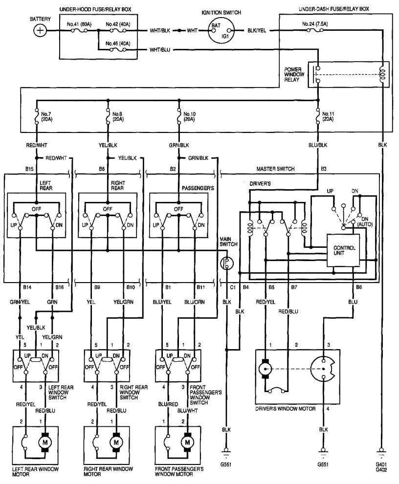 1996 honda civic parts diagram