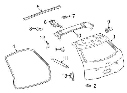 2012 cadillac cts parts diagram