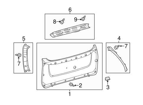 2014 toyota sienna parts diagram