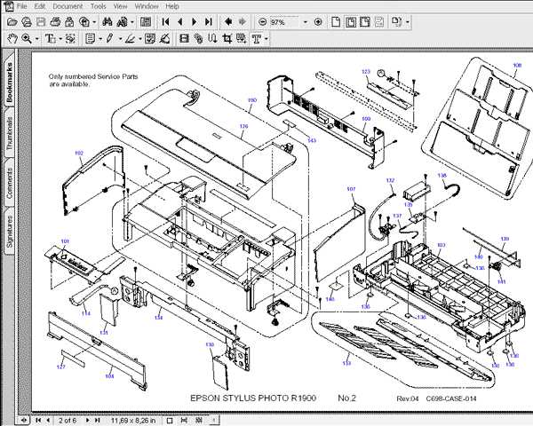 canon printer parts diagram