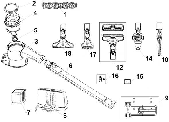 hoover vacuum parts diagram