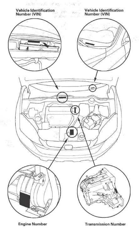 2003 honda crv engine parts diagram