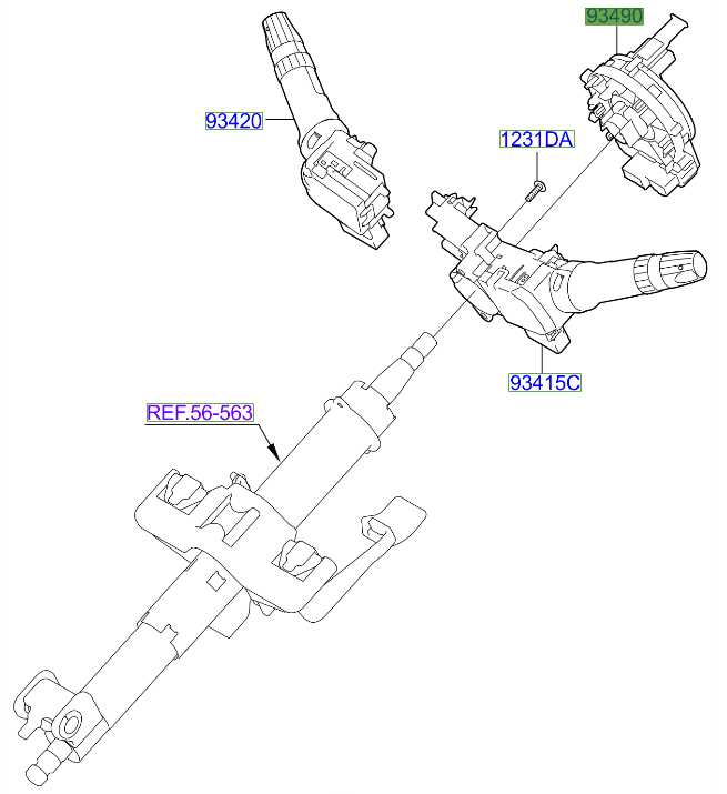2013 kia rio parts diagram