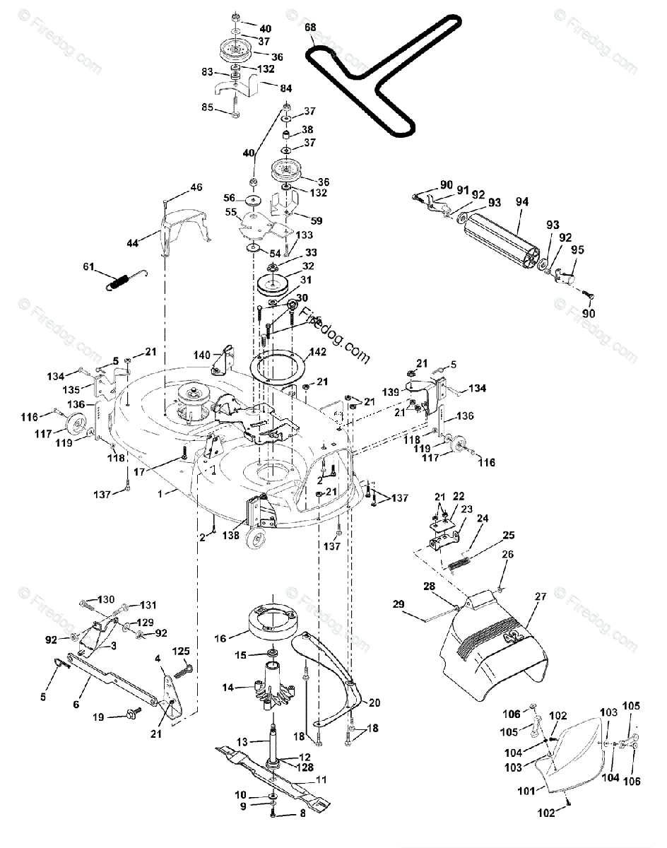 husqvarna yth 150 parts diagram
