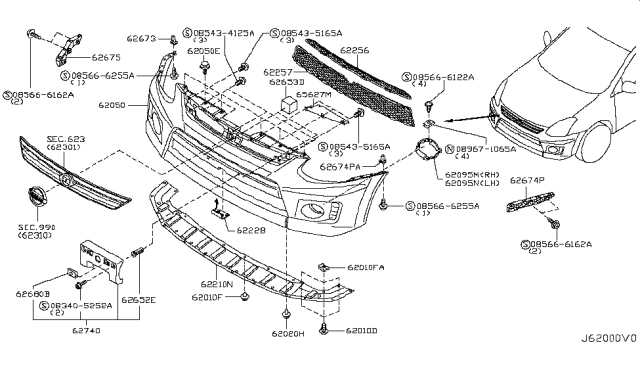 2021 nissan rogue parts diagram