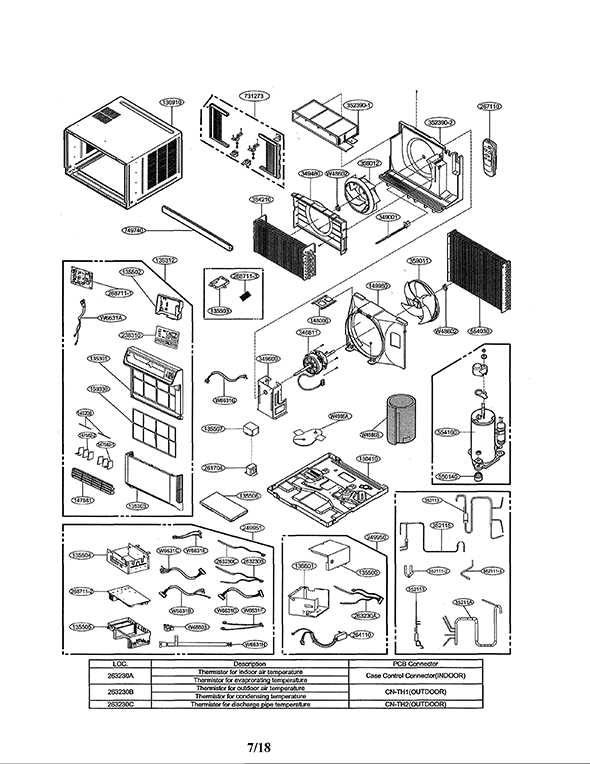 arctic king air conditioner parts diagram