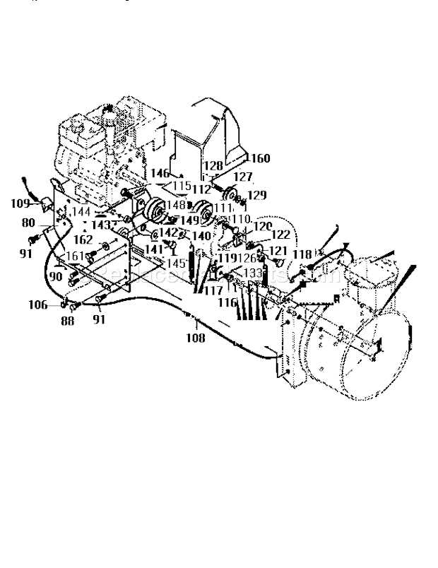 27 inch craftsman snowblower parts diagram