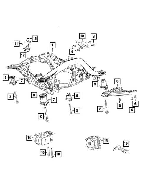 jeep cherokee front end parts diagram