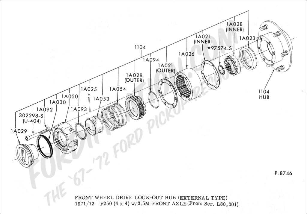 2012 ford f250 4x4 front end parts diagram