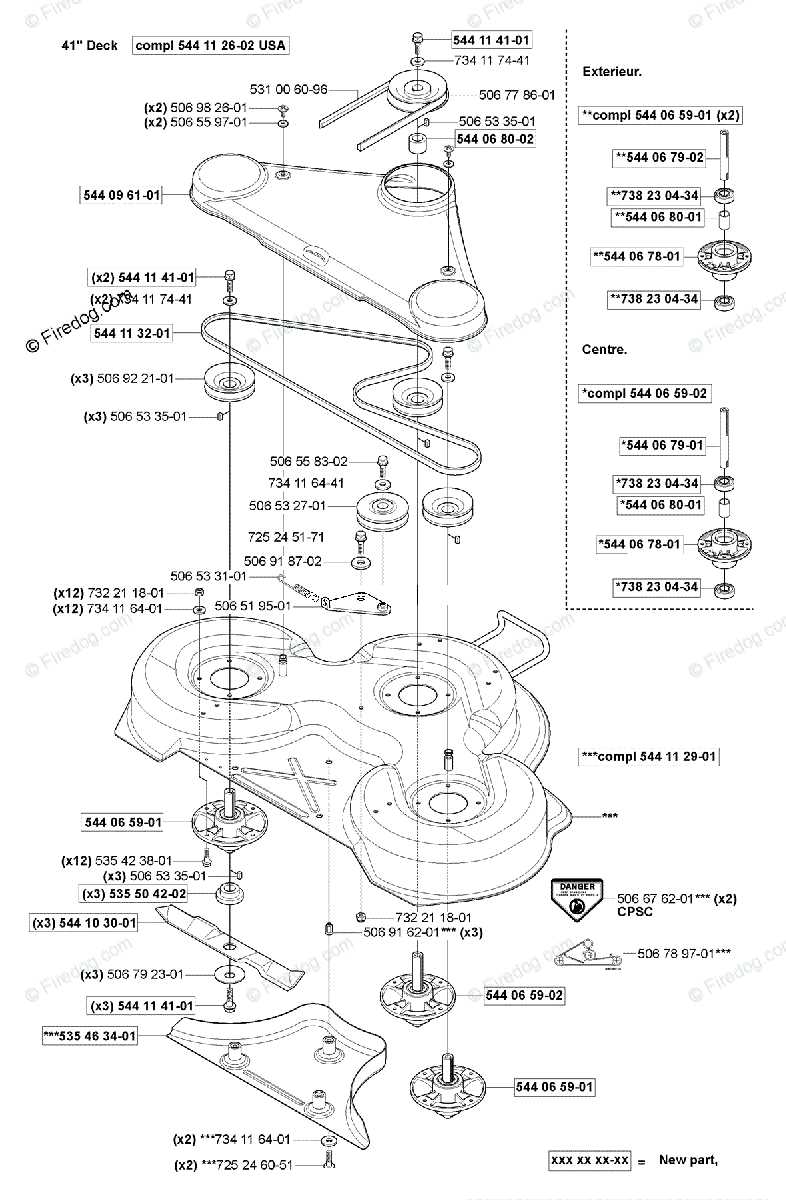 husqvarna rider 155 parts diagram