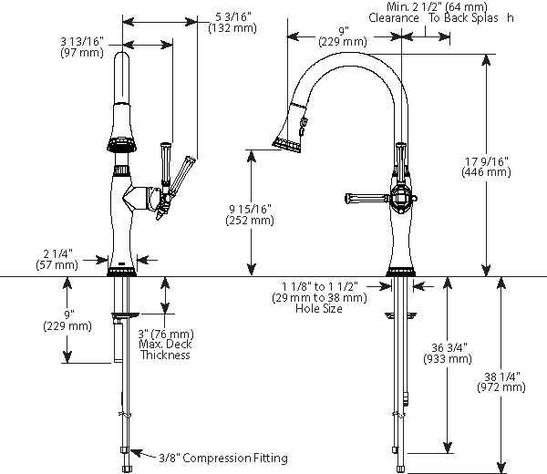 pfister parts diagram