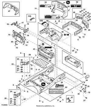 john deere z925m parts diagram