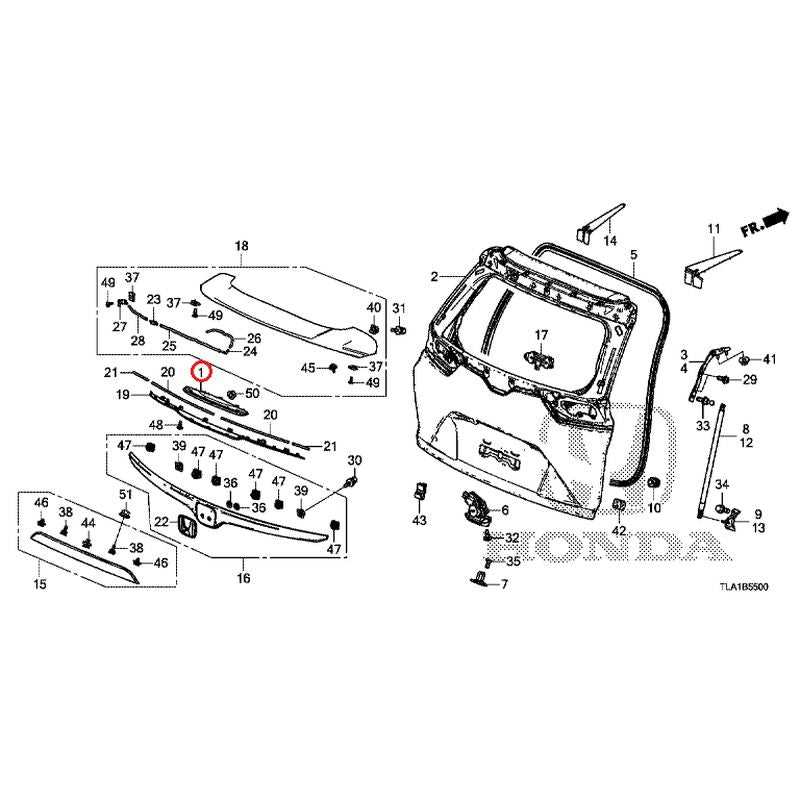 2021 honda crv parts diagram