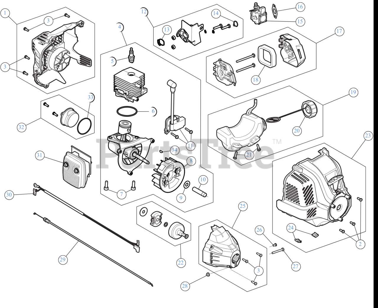 craftsman edger parts diagram