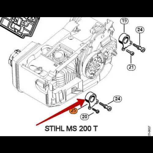 stihl ms201t parts diagram
