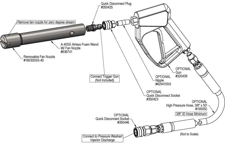 pressure washer gun parts diagram