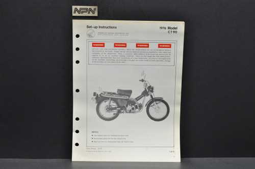1972 honda ct90 parts diagram