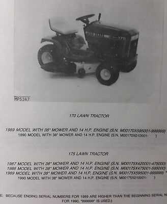 john deere 185 parts diagram