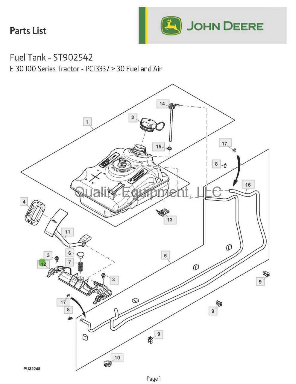 john deere e100 engine parts diagram