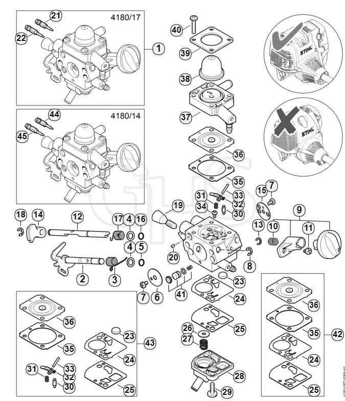 stihl km 131 parts diagram