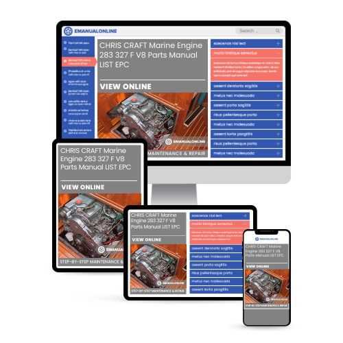 chris craft parts diagrams