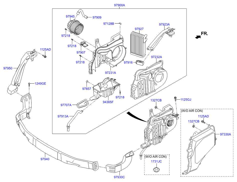 2015 hyundai santa fe parts diagram