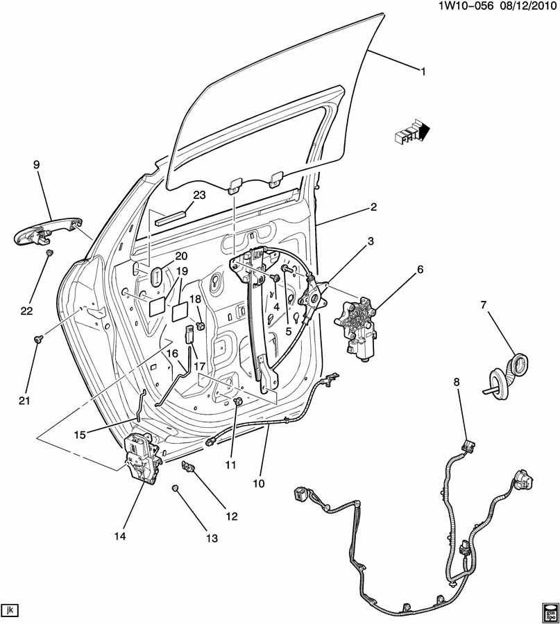 2008 chevy impala parts diagram