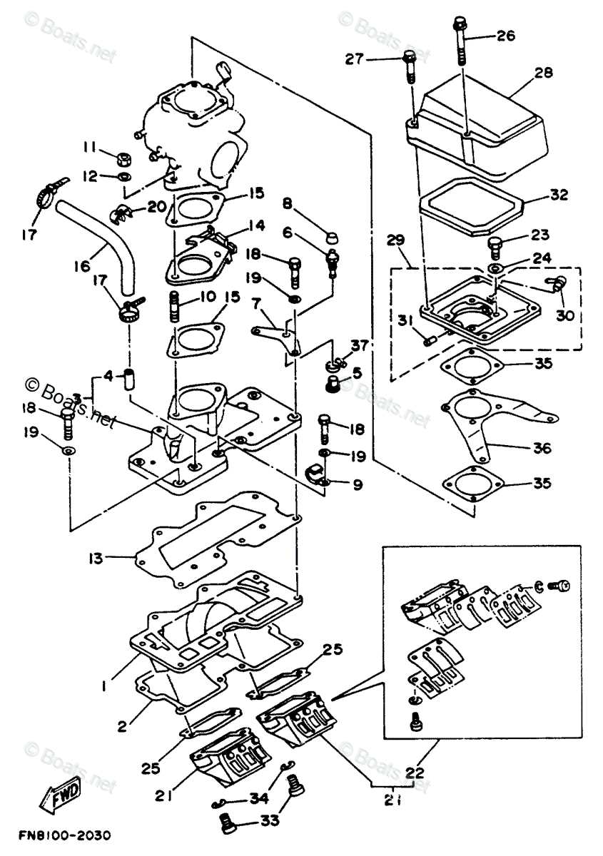 air filter parts diagram