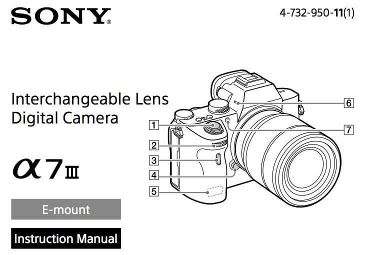 sony a7iii parts diagram