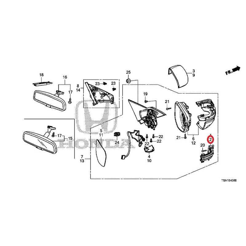 2018 honda civic parts diagram