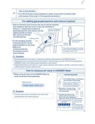 kangen water machine parts diagram